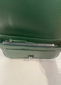 Green Genuine Leather Wallet