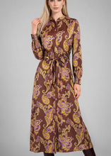 Load image into Gallery viewer, Belted Button Down Shirt Dress

