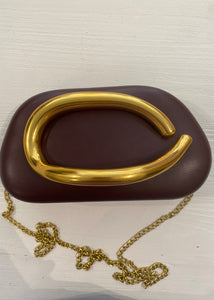 Burgundy Evening Bag