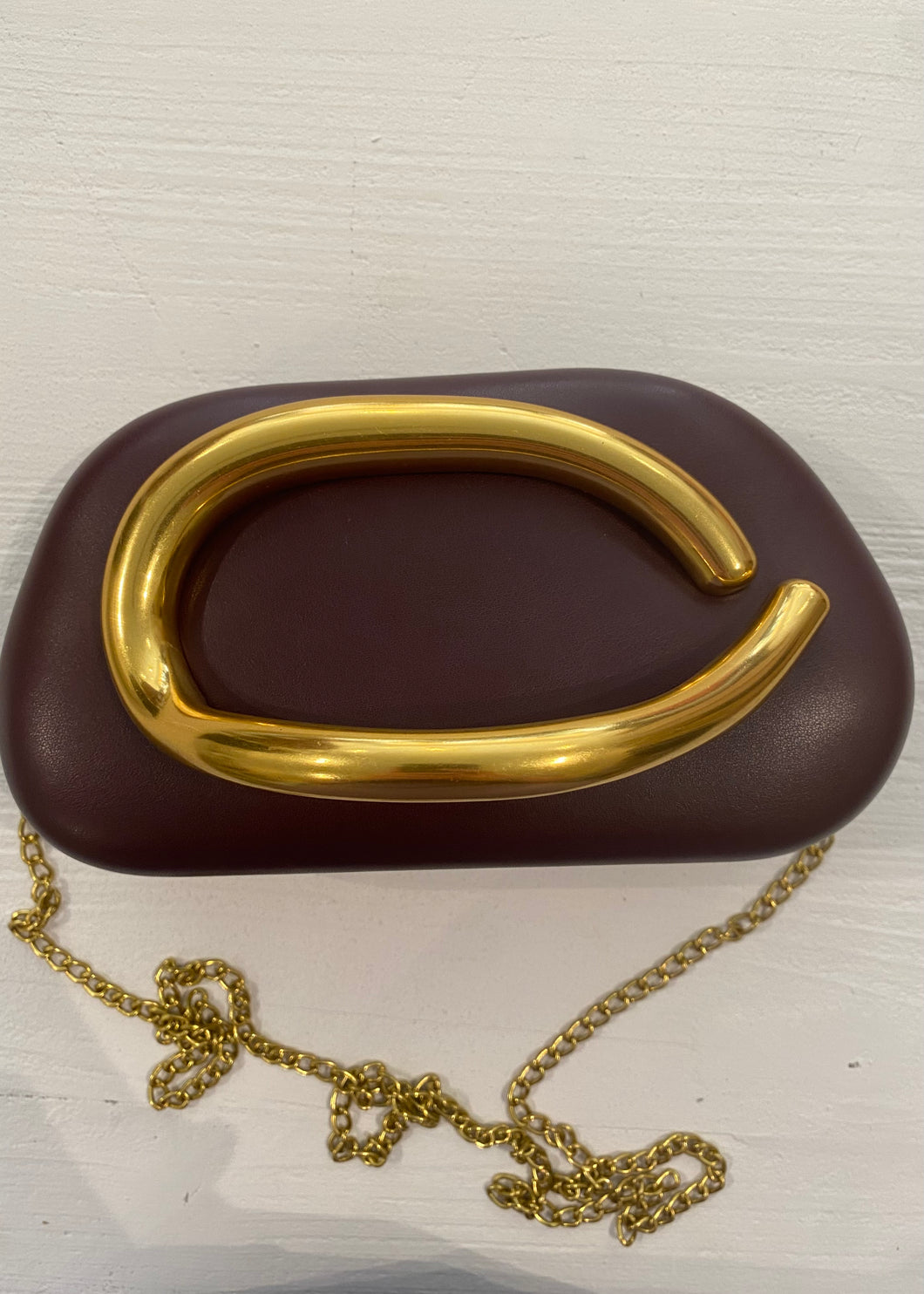 Burgundy Evening Bag