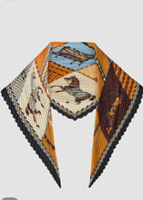 Load image into Gallery viewer, Printed Pleated Bandana
