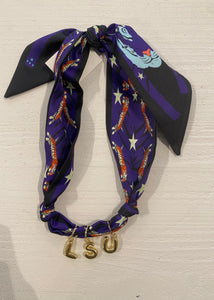 LSU Charms Scarf Necklace