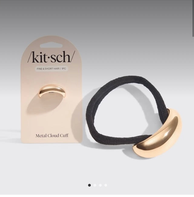 Kitsch Gold Metal Cloud Cuff