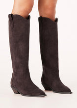 Load image into Gallery viewer, Dark Cacao Suede Boot
