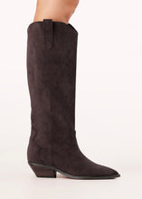 Load image into Gallery viewer, Dark Cacao Suede Boot
