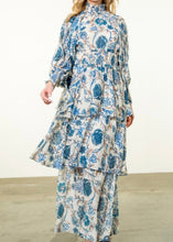 Load image into Gallery viewer, Tiered Floral Maxi Dress
