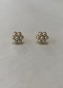 Pearl Floral Stud