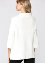 Load image into Gallery viewer, Cream Mock Neck Bell Sleeve Sweater
