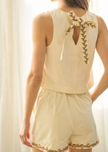 Load image into Gallery viewer, Embroidery Top With Matching Shorts
