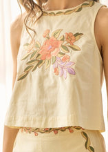 Load image into Gallery viewer, Embroidery Top With Matching Shorts
