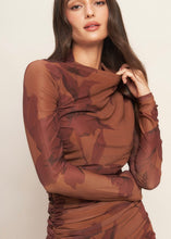 Load image into Gallery viewer, Floral Printed Mesh Midi Dress
