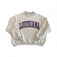 Load image into Gallery viewer, Louisiana &amp; Tigers Reversible Oversized  Sweatshirt
