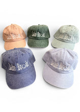 Load image into Gallery viewer, Lake Bruin Embroidered Hats with Lake On Back
