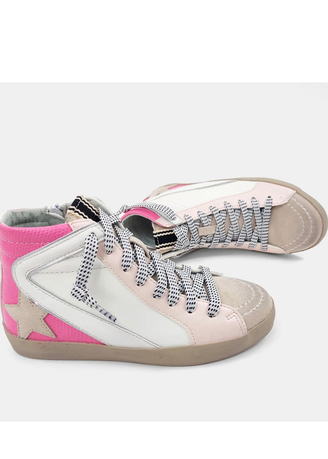 Kid and Toddler Pink High Tops