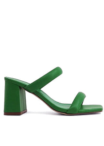 Green Farah Heel